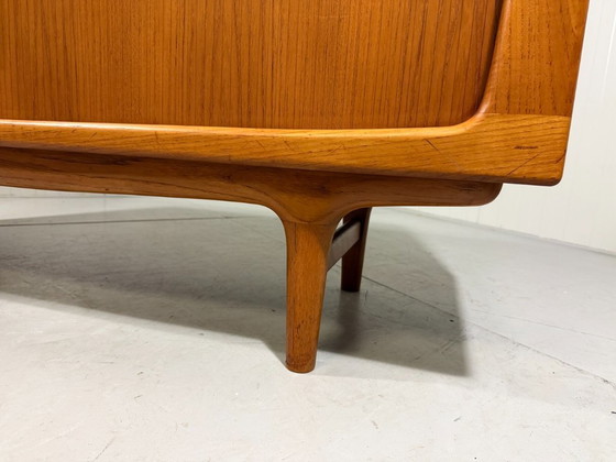 Image 1 of Johannes Andersen Eichen-Sideboard für Silkeborg, Dänemark, 1960er Jahre