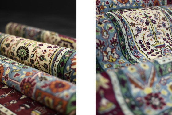 Image 1 of Vintage Hand-Woven Middle Eastern Oriental Baluch Prayer Rug, 1960s
