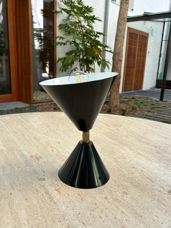 Image 1 of Lampada da parete a cono Atelier Areti nero