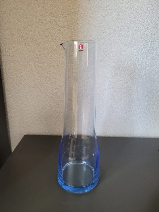 Image 1 of iittala essence karaf 1 liter licht blauw decanter light soft blue italla iitala