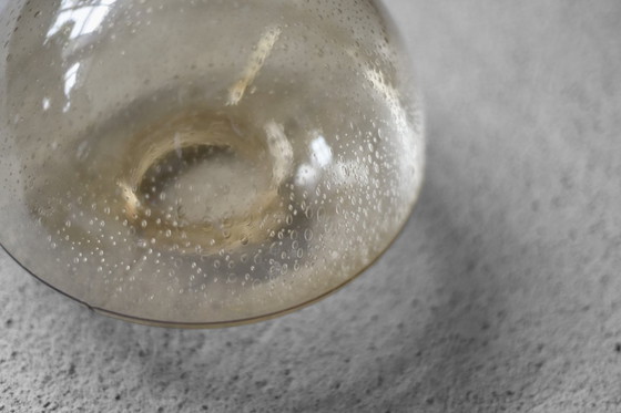 Image 1 of Vintage Mid-Century German Modern Small Glass Wall Lamp / Sconce, 1960s