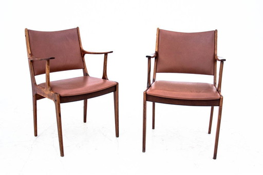 Ensemble de fauteuils, Danemark, années 1960