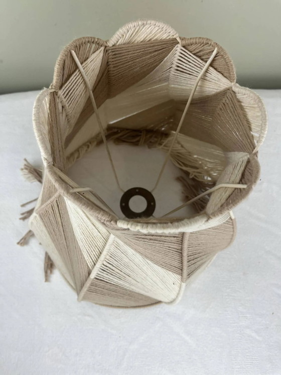 Abat-jour en fil de coton – Objets déco, Wool, Cotton, Bohemian (photo 7 of 9)