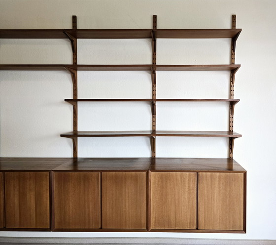 Image 1 of Poul Cadovius Royal Shelf Unit Wall 60s 70s Vintage Designfurniture