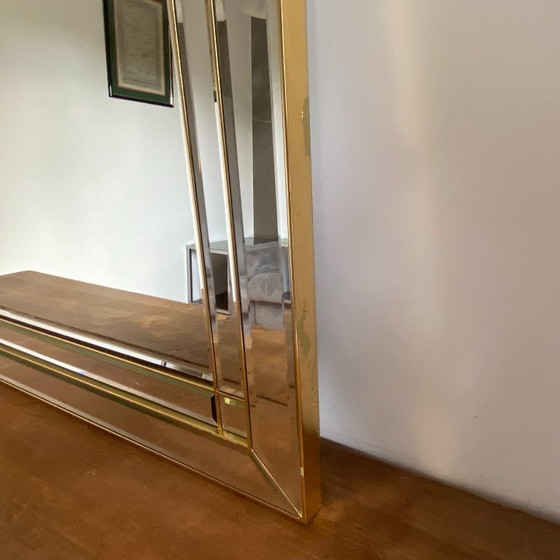 Image 1 of Specchio Deknudt con vetro parcheggiato. 1970. Stile Hollywood Regency. 142x110.