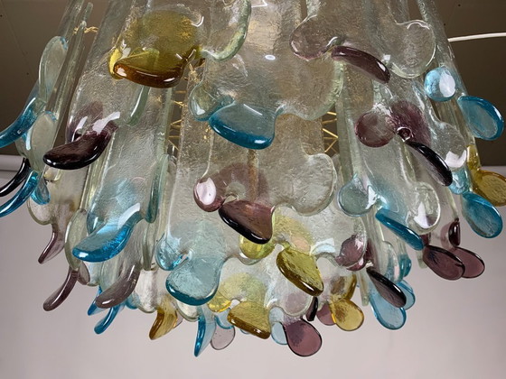 Image 1 of Alfredo Barbini kroonluchter 1970's