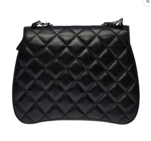 Borsa CHANEL in pelle nera - 100706