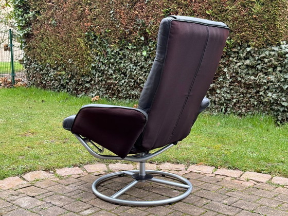 Image 1 of Malung fauteuil van Ikea, 1999, zwart