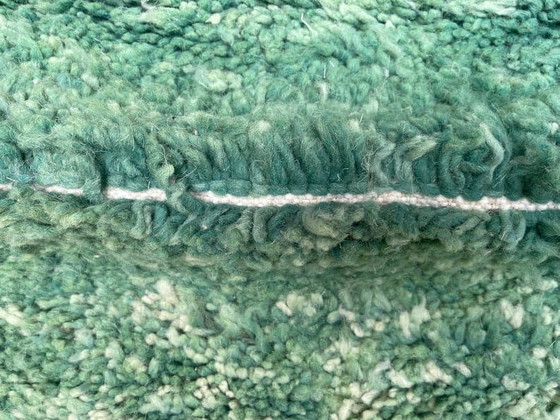 Image 1 of Beni Ourain Berber tapijt van zuivere wol, handgeweven volgens traditionele methoden, afmeting 150/250 cm