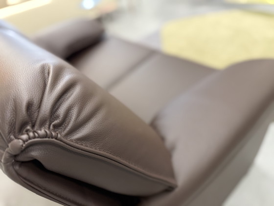 Image 1 of Leolux Bora Beta Sofa 2 Seater Brown Leather 147