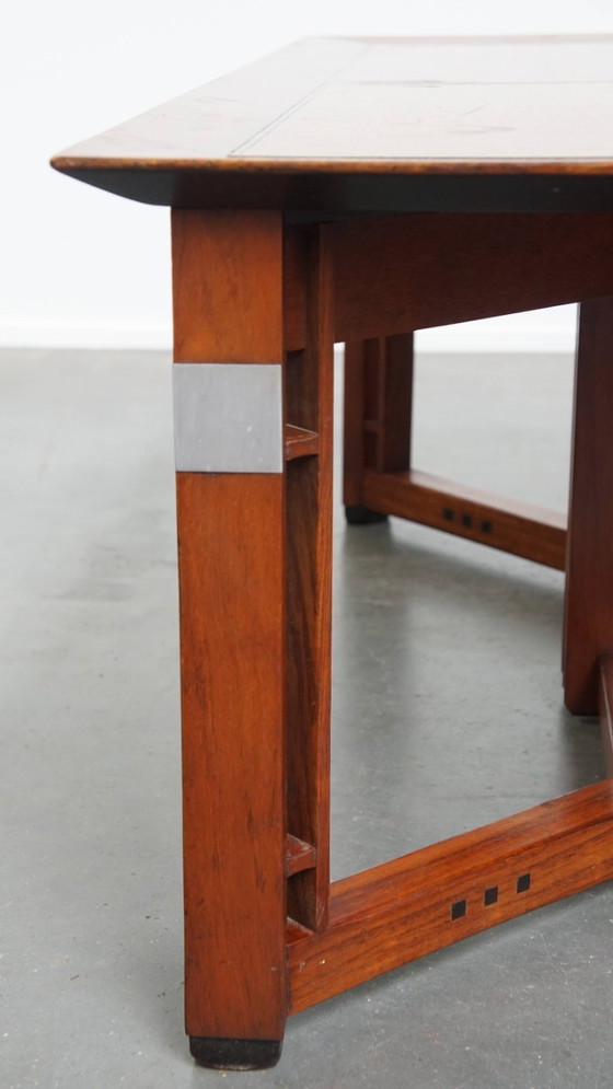 Image 1 of Large square Art Deco coffee table by Schuitema from the Decoforma series