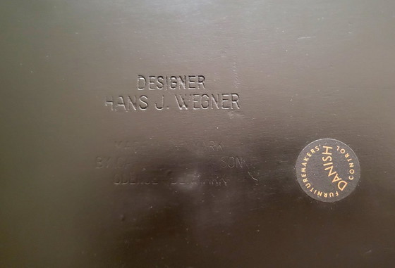 Image 1 of Sedia vintage CH35 di Hans J. Wegner per Carl Hansen 1959