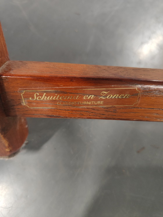 Image 1 of Art-Deco Schuitema & Zonen 3 Fauteuils + 1 Ronde Tafel