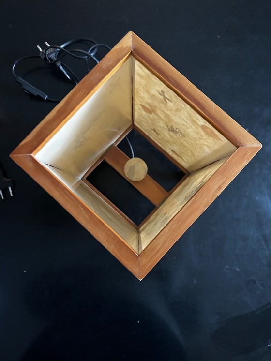 Image 1 of Coppia di lampade a fiori secchi, anni '70