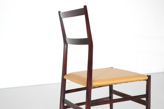 Image 1 of Chaise " Superleggera " en bois, créée par Gio Ponti pour Cassina, Italie, 1957.