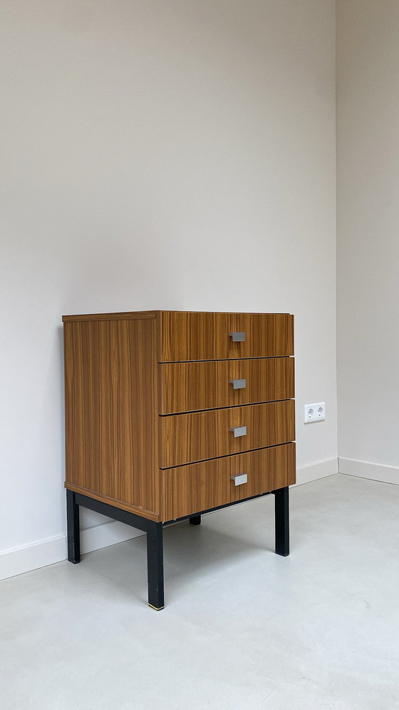 Image 1 of Commode vintage en bois de Pierre Gauriche (Meurop)