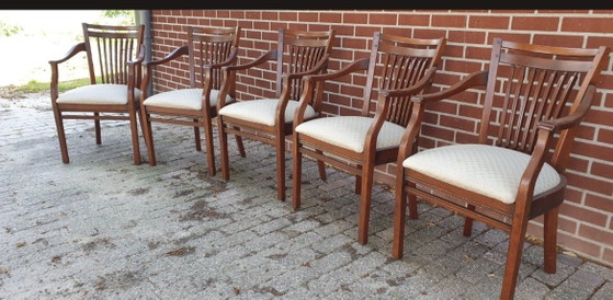 5 Bannink Jugendstil Sillas de comedor con brazos – Textile, Wood (photo 3 of 6)