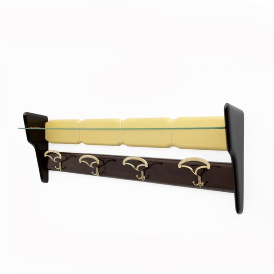 Image 1 of Attributed Ico Parisi Mid-century Modern Italian Wall Coat hanger, 1950s