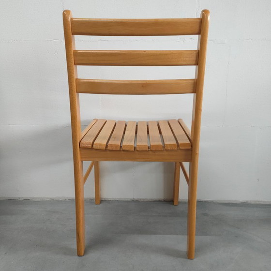 Image 1 of 4 Stühle für das Esszimmer im skandinavischen Stil (helle Farbe)