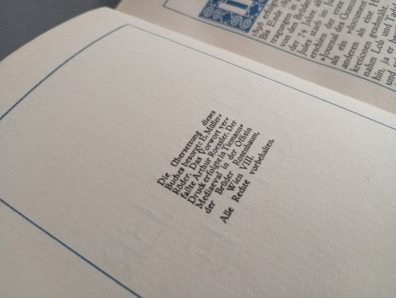 Image 1 of Los hermanos Goncourt - Künstler Köpfe, portada de Josef Hoffmann, 1910 Verlag Brüder Rosenbaum, Viena