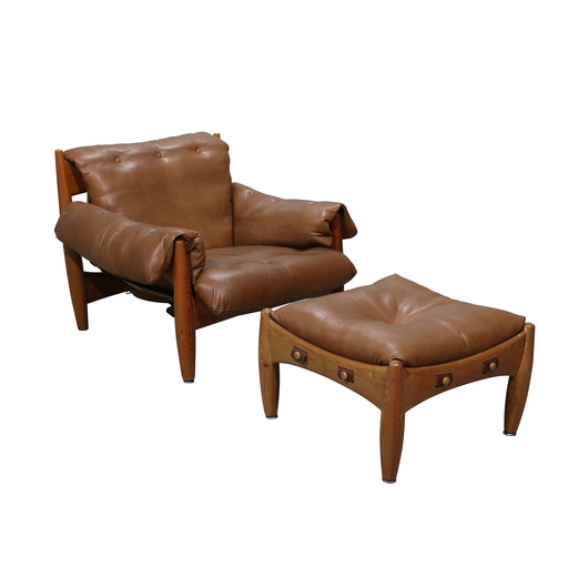 Sheriff Loungestoel met Ottoman van Sergio Rodrigues voor ISA