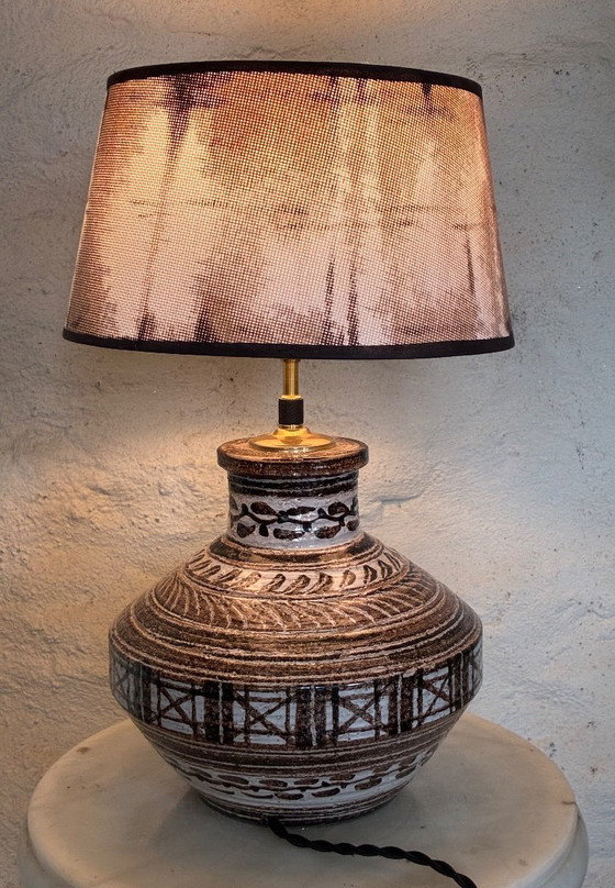 Image 1 of Base per lampada da tavolo in ceramica anni '70