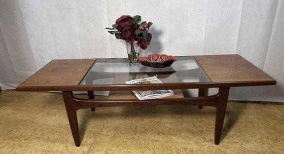 Image 1 of Mid century retro vintage teak coftee table by GPlan "Mad Man" 1960 Viktor Wilkins Fresco Danish Design English Quality