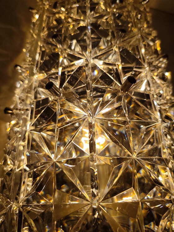 Image 1 of Applique da parete in cristallo. Germania, anni '70.