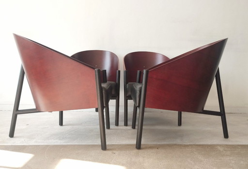 2x Pratfall-Style Lounge Chair - Philippe Starck