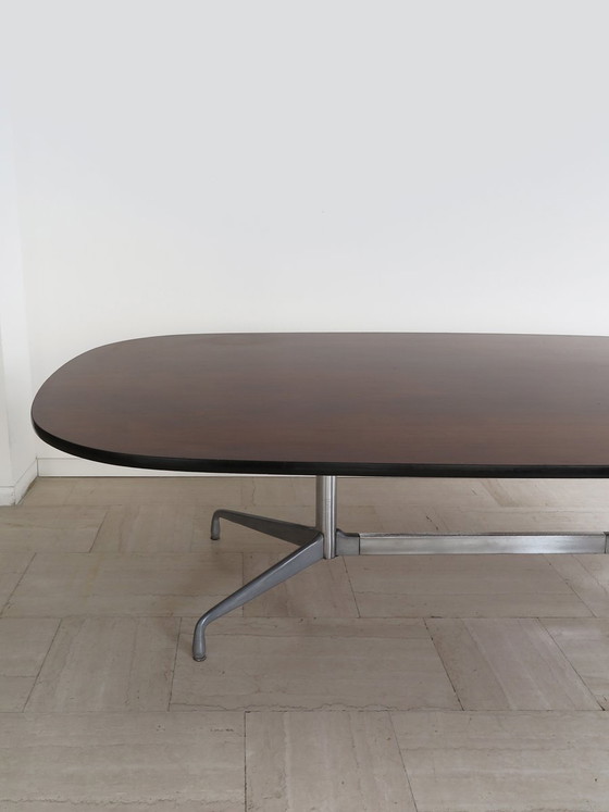 Tavolo grande in legno e alluminio di Charles & Ray Eames per Herman Miller, anni '60 – Lampade da tavolo (photo 5 of 23)