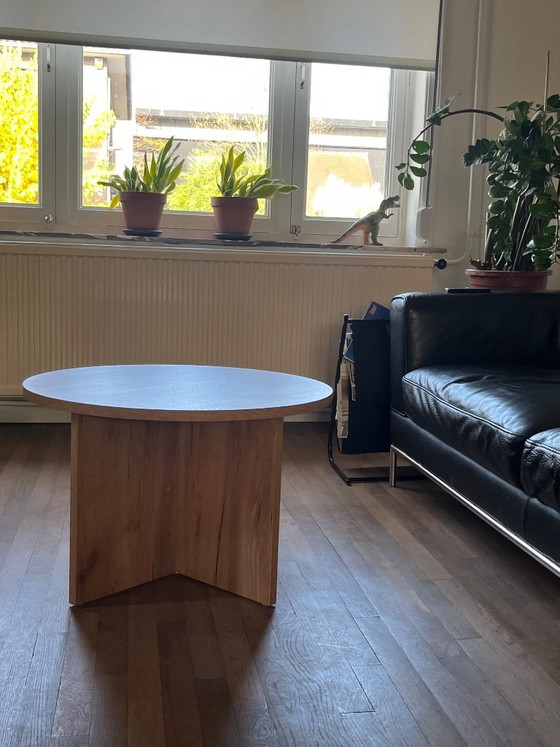 Image 1 of Dreisitzer aus schwarzem Leder von Ikea