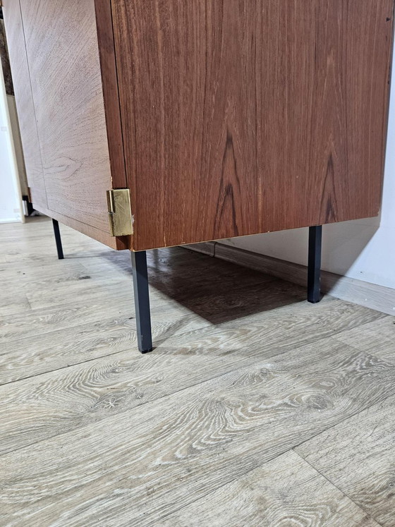 Armoire Mid-Century Moderne en Teck par Günter Renkel pour Rego, années 1960 – Wood, Mid Century Modern (photo 9 of 19)