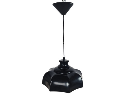 Image 1 of Vrieland design - Art Deco stijl - hanglamp - metaal - België - 70s