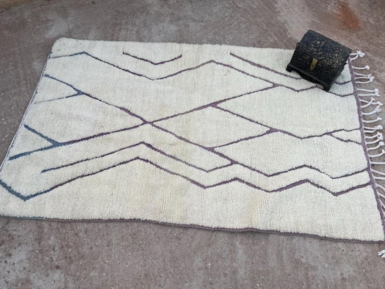 Marokkaans Berber tapijt met natuurlijke charme, 250 cm x 150 cm – Vloerkleden en tapijten, Wool (photo 4 of 5)