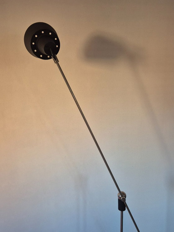 Image 1 of Stehlampe Magneto, Artiforte H. Fillekes, mit originaler schwarzer Schrumpffolie, Ende der 1950er Jahre