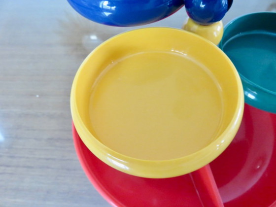 Servizio aperitivo "emsa" modello Party Vario-Set, colori primari, 1970, Germany – Oggetti decorativi (photo 7 of 12)