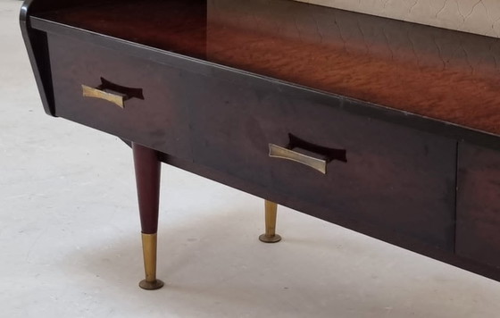 Image 1 of Mid Century lowboard