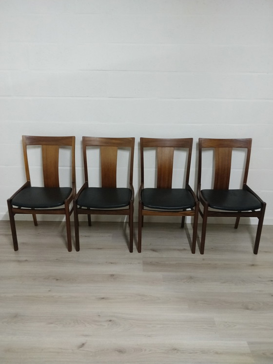 Image 1 of Vintage Scandinavian dining room set | C-E Ekström