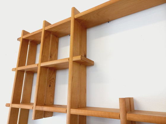 Image 1 of Vintage Pine Wall Shelf 80s Regain House Style
