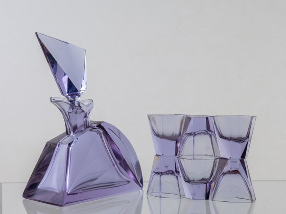 Image 1 of Moser Likörset, 1920er Jahre, Böhmen