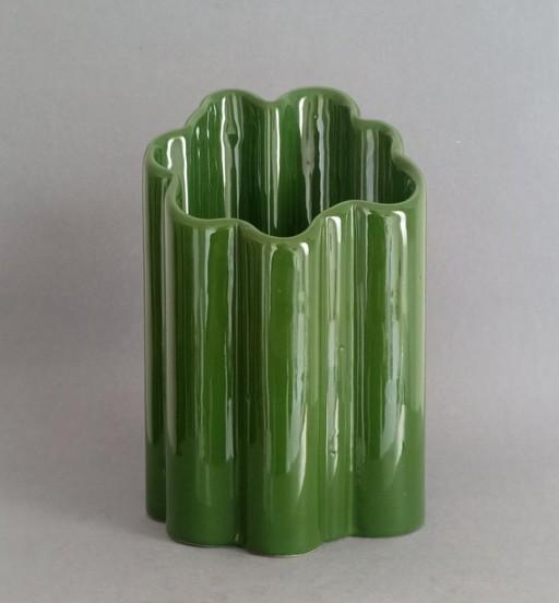 Form DeVaux France postmodern/space-age ceramic vase 1970s a real rarity