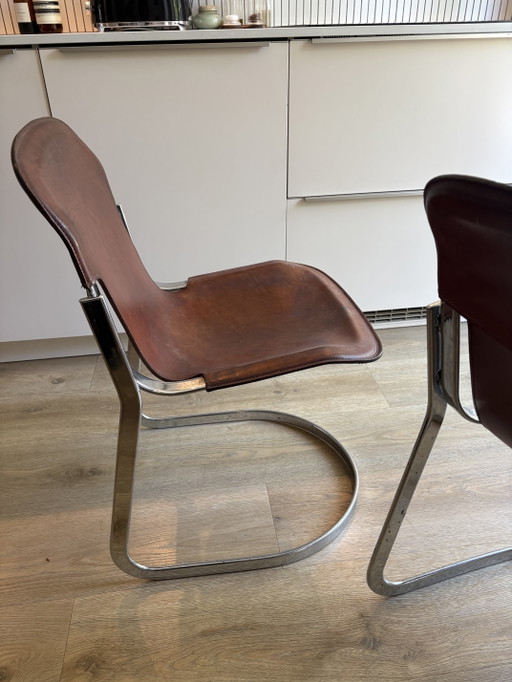 2x Willy Rizzo stoelen Cidue
