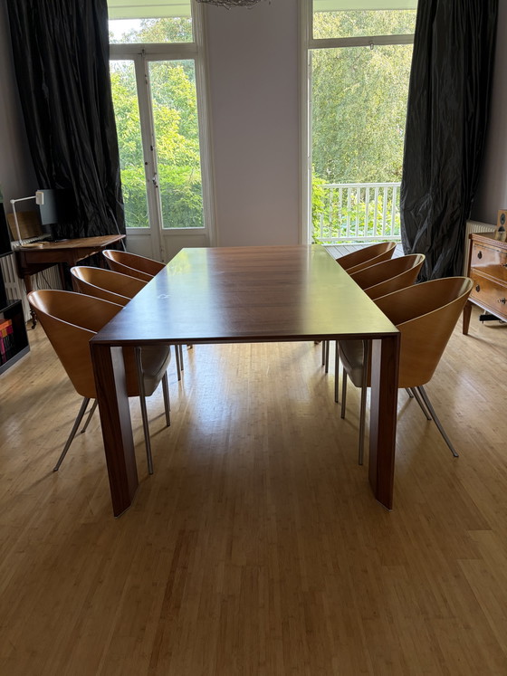 Juego de 6 sillas King Costes de Philippe Starck para Driade – Sillas de comedor, Leather, Metal (photo 2 of 15)