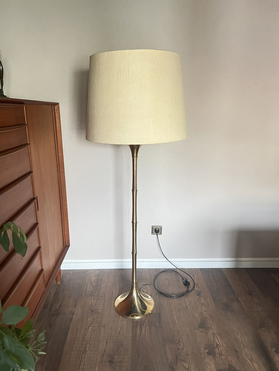 Image 1 of Ingo Maurer Vintage 1960s/70s Designer Floor Lamp for M Design - Model Bamboo