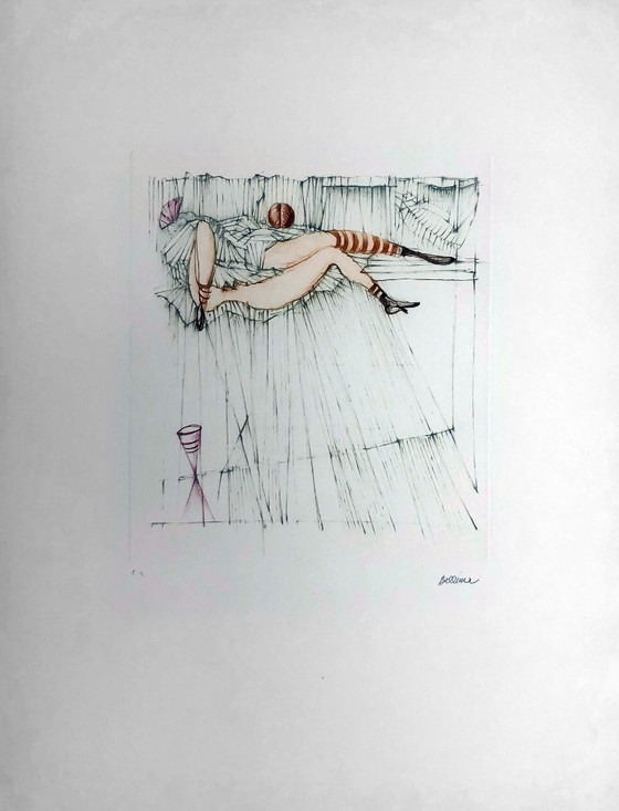 Aguafuerte Original • Toupie • Hans Bellmer • 1970 – Litografías y grabados, Paper (photo 3 of 7)