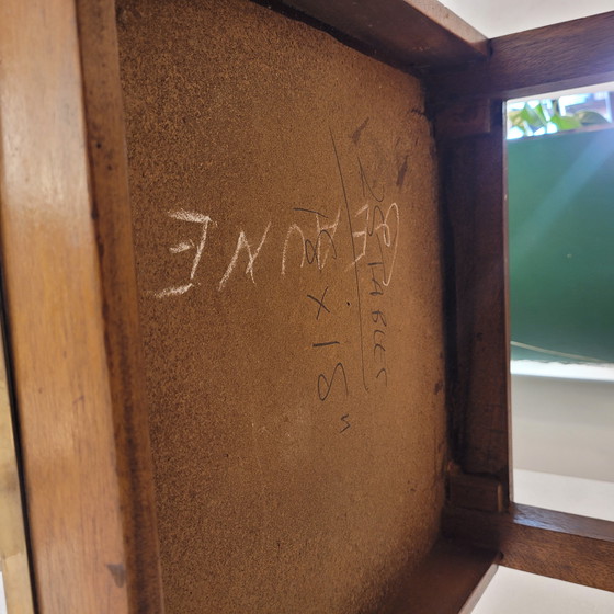 Image 1 of Mesa Auxiliar / Coffee Table “Mapa / Globo Terráqueo”, Maison Jansen, 1970 – Francia