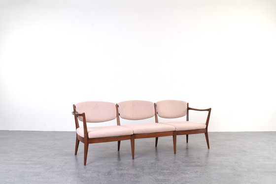 Image 1 of Norwegian Teak Sofa by Fredrik A. Kayser & Adolf Relling for Arnestad Bruk, 1950s