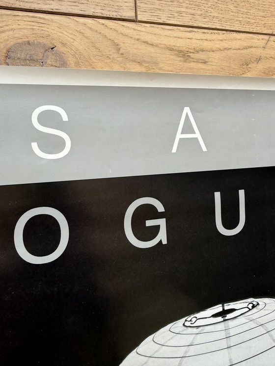 Image 1 of ISAMU NOGUCHI 80s NY NEW YORK EAMES VITRA HERMAN MILLER POSTER EXHIBIT