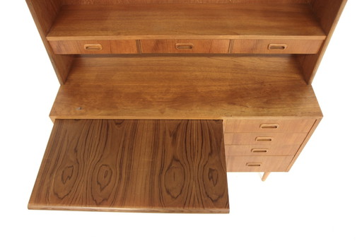 Scandinavisch Teak en Eiken Dressoir van Bertil Fridhagen voor Bodafors, 1960