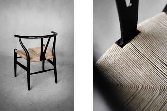 Image 1 of Vintage Mid-Century Danish Modern Oak CH24 Wishbone Chair by Hans J. Wegner for Carl Hansen & Søn, 1960s